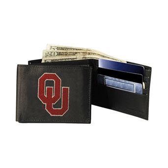 University of Oklahoma Sooners Bifold Leather Wallet