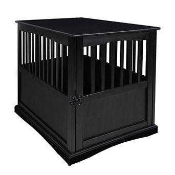 Casual Home Wood Pet Crate End Table