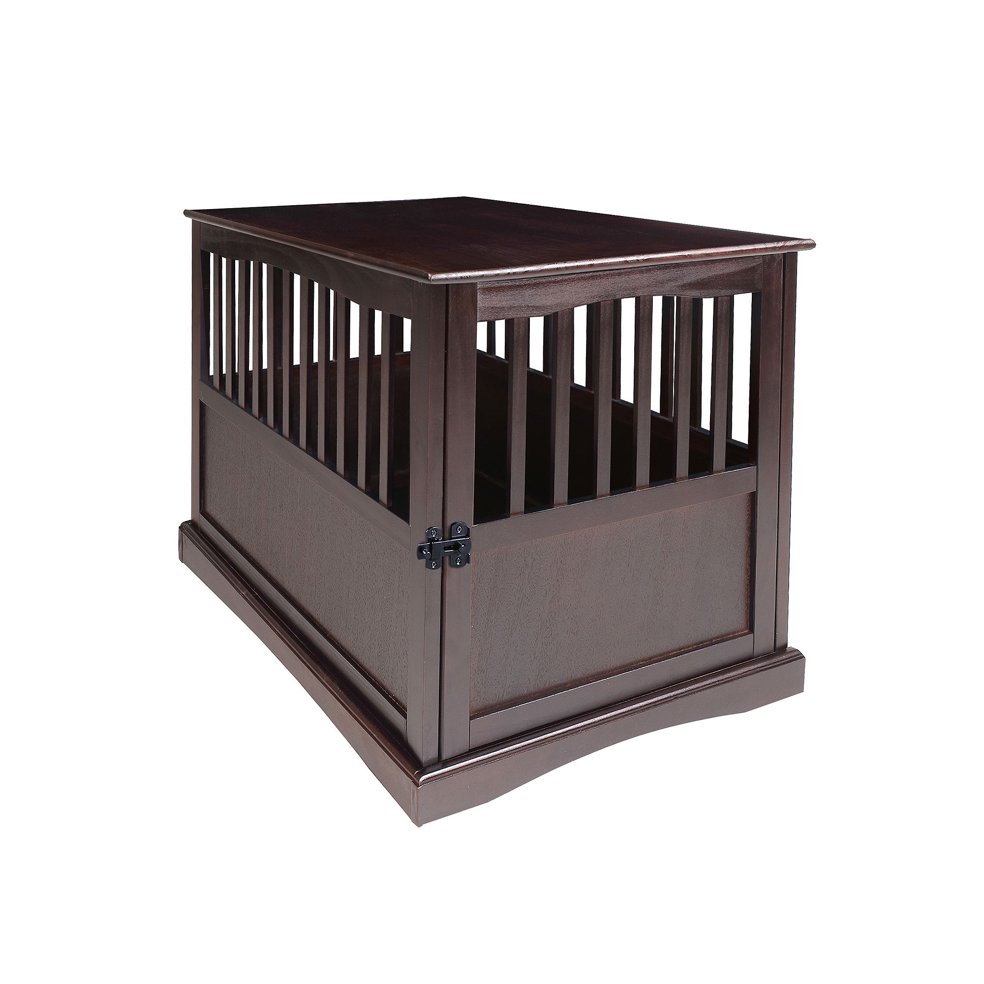 Casual Home Wood Pet Crate End Table, Brown