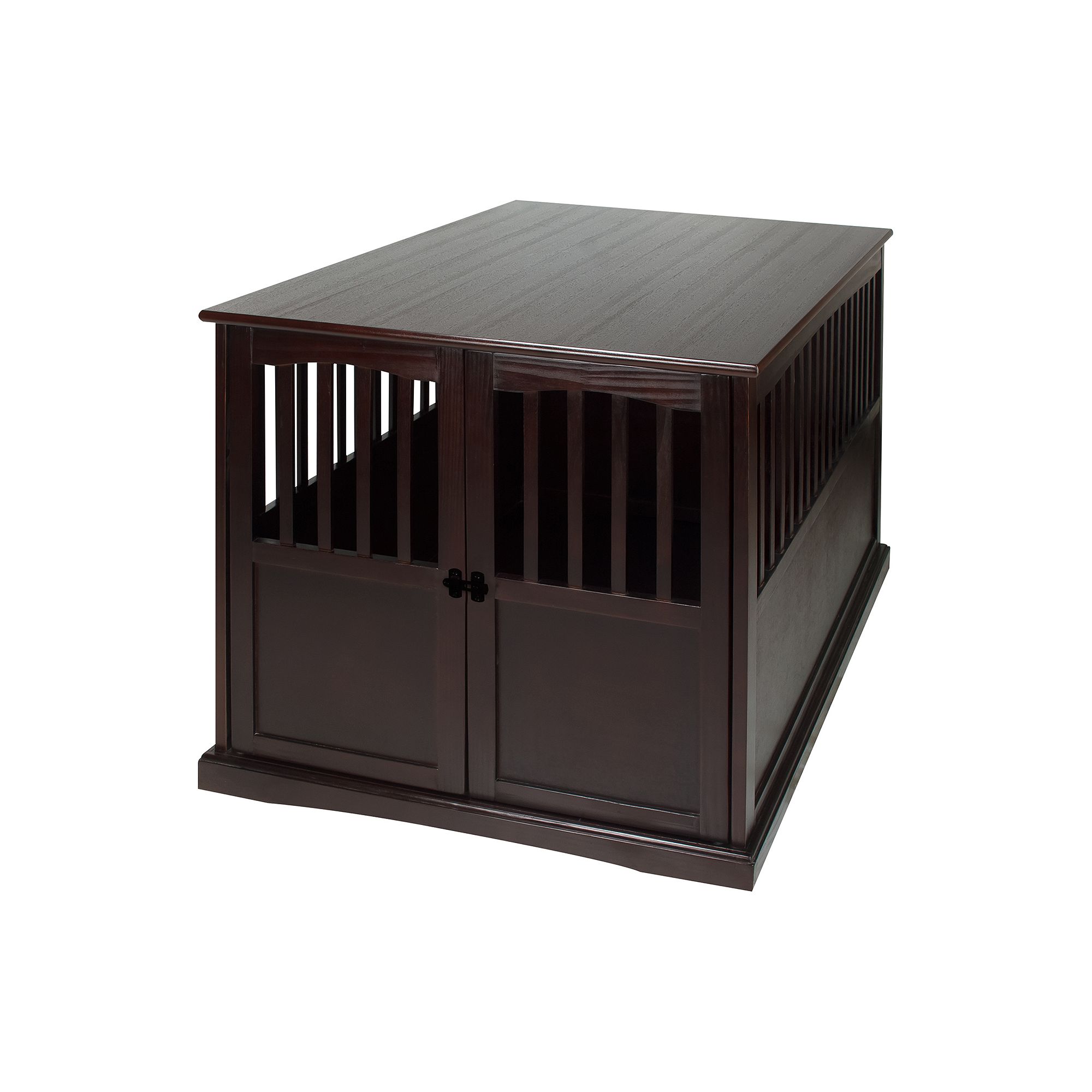 Casual Home Wooden XL Pet Crate End Table, Brown