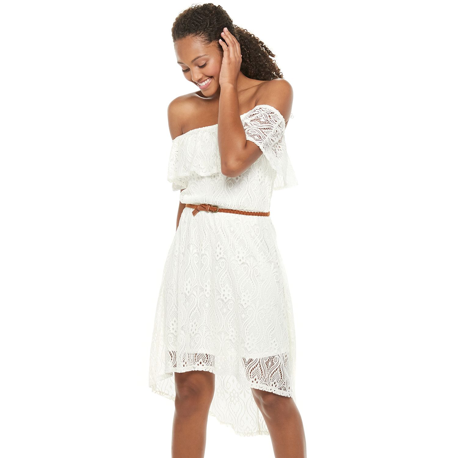 almost famous off the shoulder dress