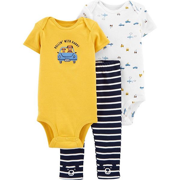 Baby Boy Carter's 3-Piece Rollin' With Daddy Set