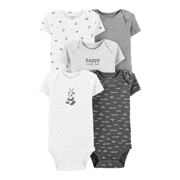 Baby Carter's 5-Pack Slogan Original Bodysuits