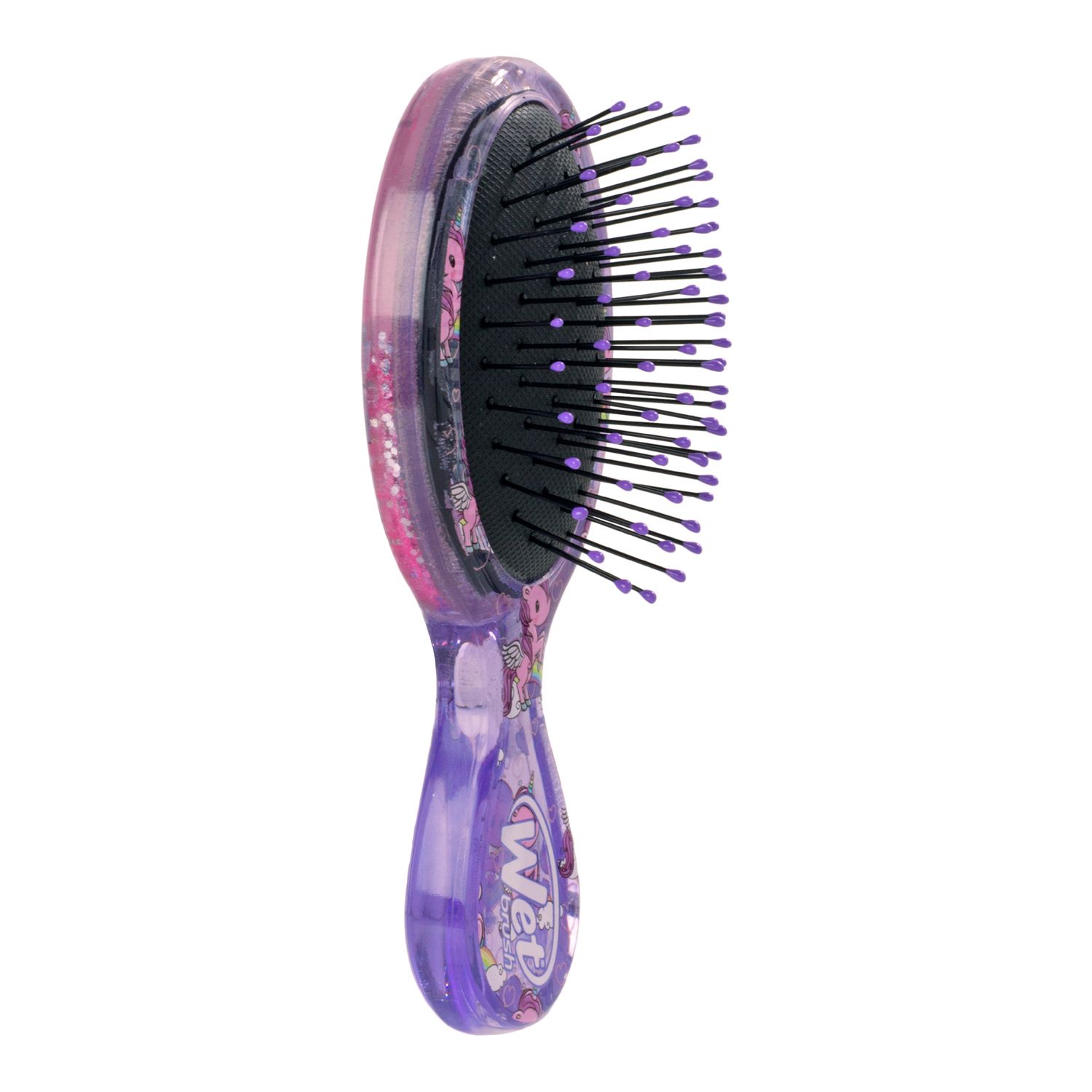 4-Pack Wet Brush Mini Detangling Travel Hair Brushes (Original, Purple) – NEW