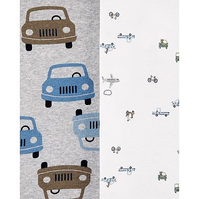 Baby Boy Carter's 4-Pack Long-Sleeve Bodysuits