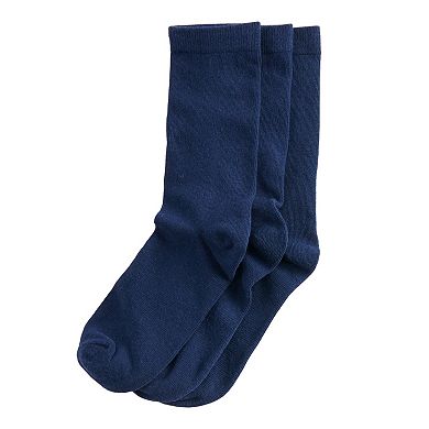 Women's Sonoma Goods For Life® Cotton Rich Crew Socks 3-Pack