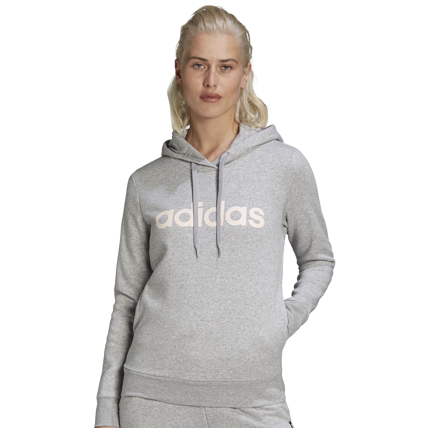 adidas fleece hoodie women's