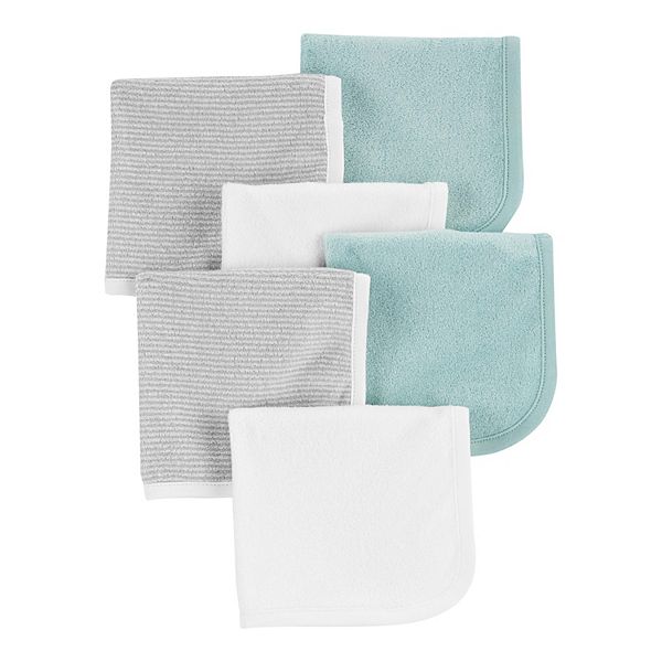 Baby Carter's 6Pack Washcloths
