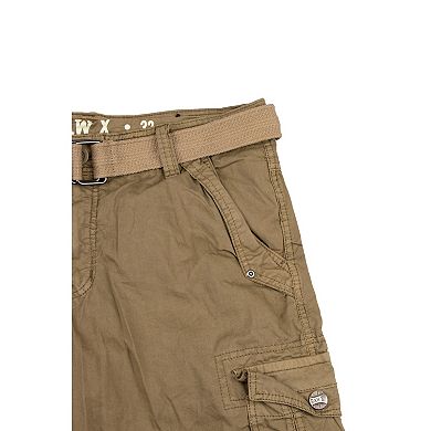 Men's RAW X by Xray Regular-Fit Belted Cargo Shorts