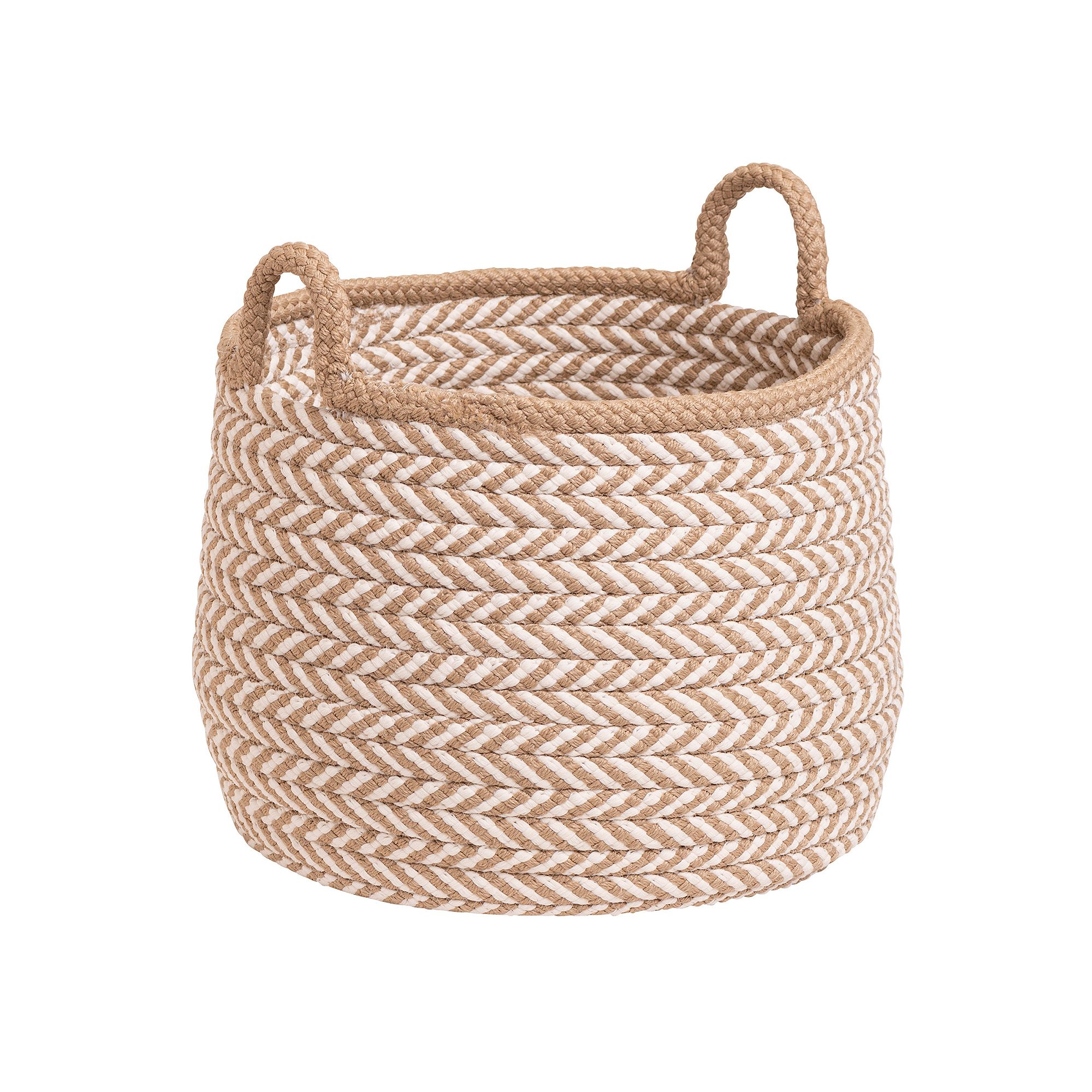 Colonial Mills Prevé Basket, Brown White