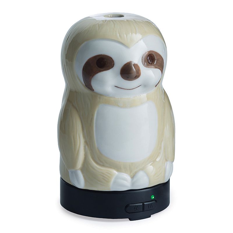 Kids Collection Sloth Ultrasonic Essential Oil Diffuser, Lt Brown