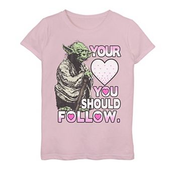 Girls 7-16 Star Wars Yoda "You Should Follow" Graphic Tee