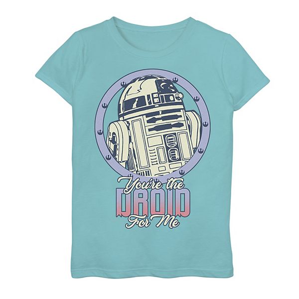 Girls 7 16 Star Wars R2 D2 Droid For Me Graphic Tee 9056