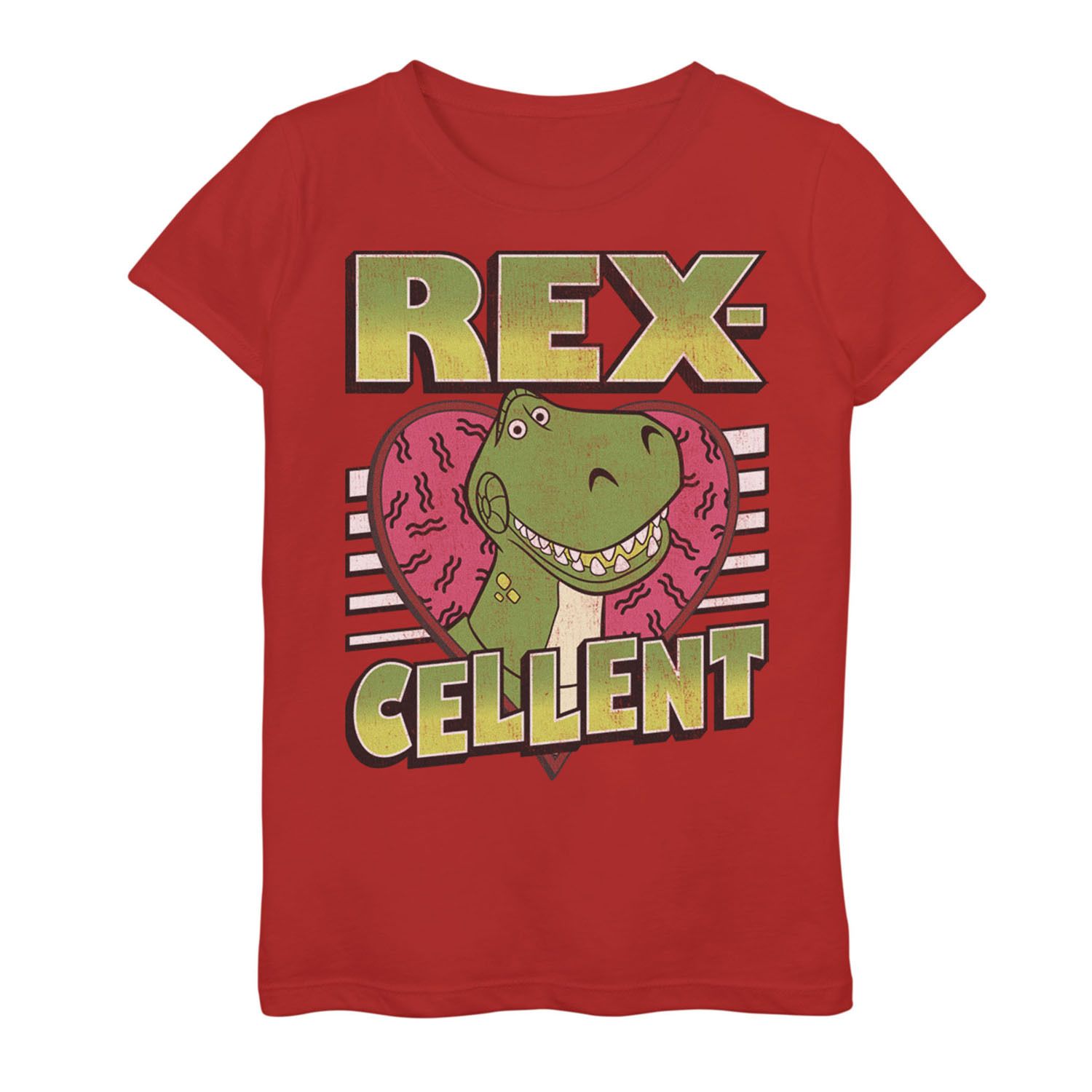 Image for Disney / Pixar Girls 7-16 Toy Story Valentine's Day Rexcellent Heart Tee at Kohl's.