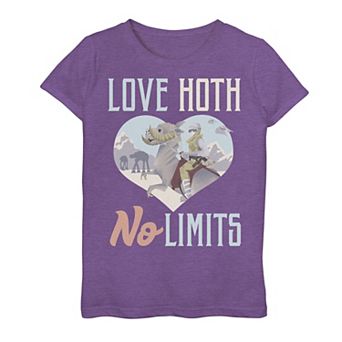 Girls 7-16 Star Wars "Love Hoth No Limits" Graphic Tee