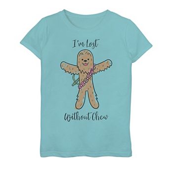 Girls 7-16 Star Wars Chewbacca "Lost Without Chew" Graphic Tee