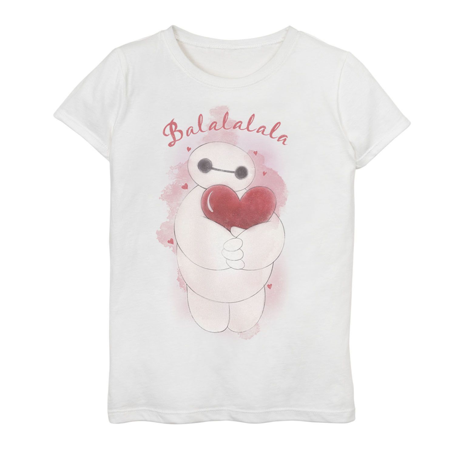 Image for Disney Girls 7-16 's Big Hero 6 Baymax Heart Valentine's Day Tee at Kohl's.