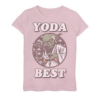 Girls 7-16 Star Wars "Yoda Best" Valentine's Graphic Tee