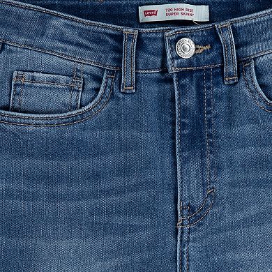 Girls 7-16 Levi's® 720 High Rise Distressed Super Skinny Stretch Jeans