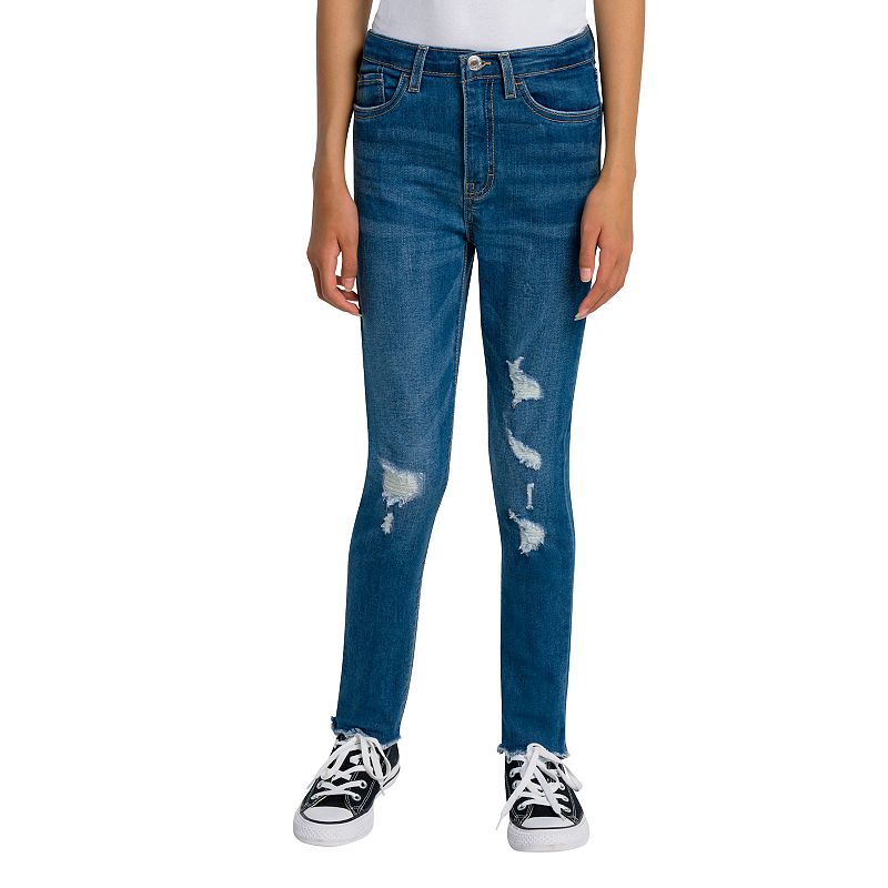 Girls 7-16 Levis 720 High Rise Distressed Super Skinny Stretch Jeans, Girl