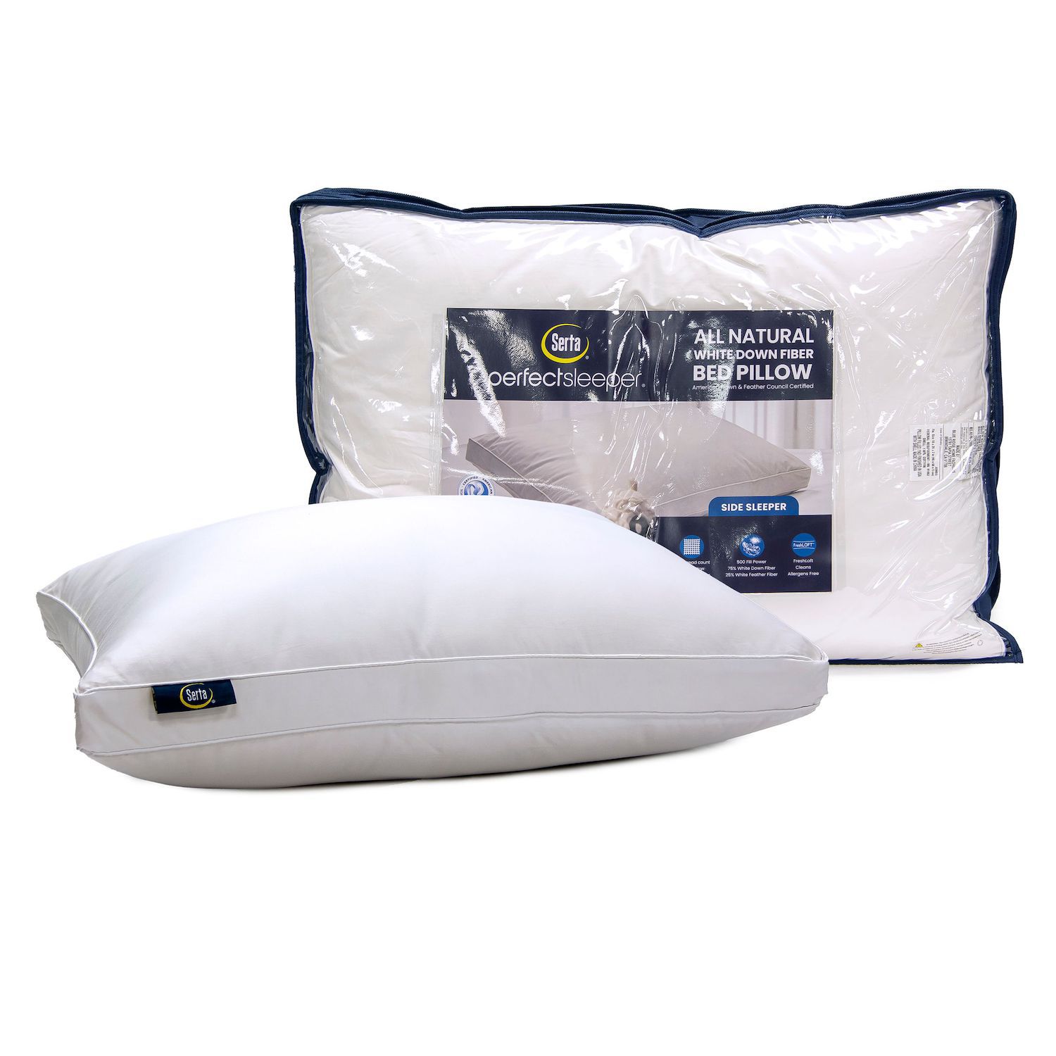 serta memory foam side sleeper pillow