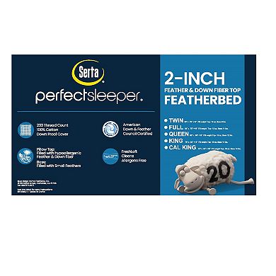 Serta 2-in. Featherbed