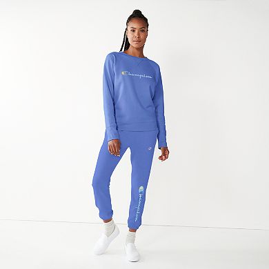 Women's Champion® Powerblend Fleece Crewneck Sweatshirt