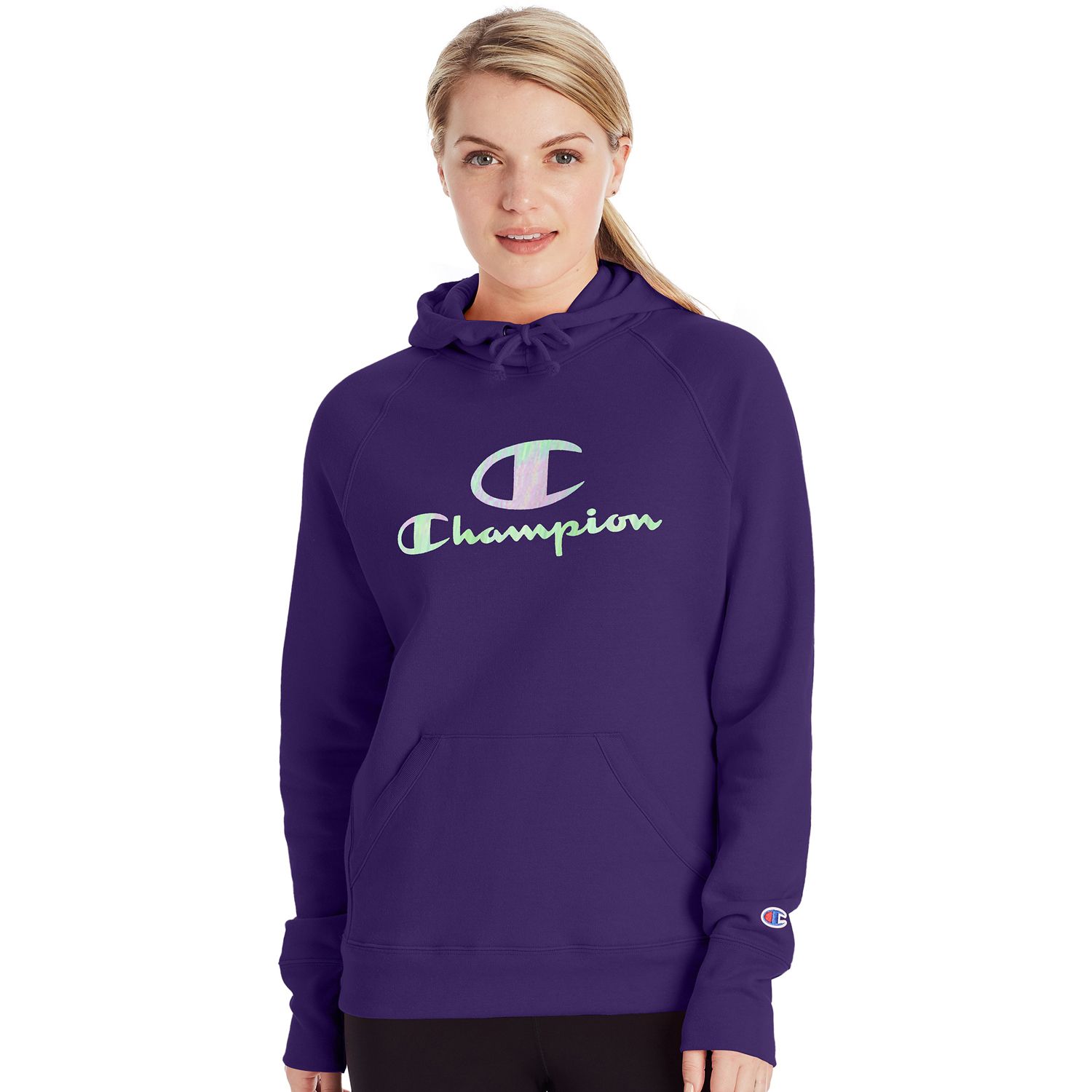 champion powerblend fleece women's hoodie
