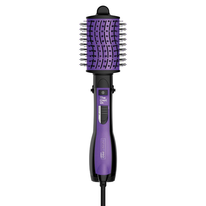 InfinitiPRO by Conair The Knot Dr. Detangling Hot Air Brush, Lt Purple