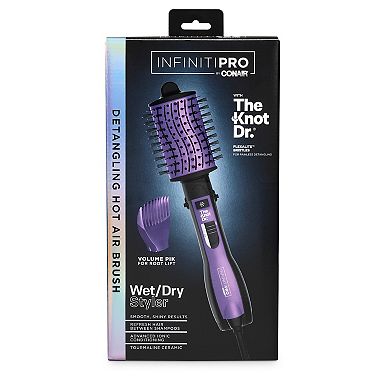 InfinitiPRO by Conair® The Knot Dr. Detangling Hot Air Brush