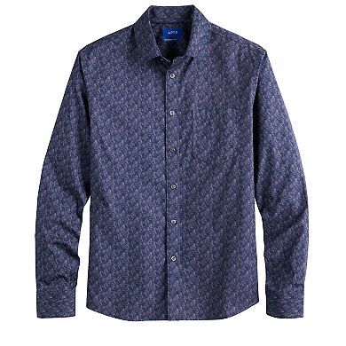 Men's Apt. 9® Untucked Button-Down Shirt