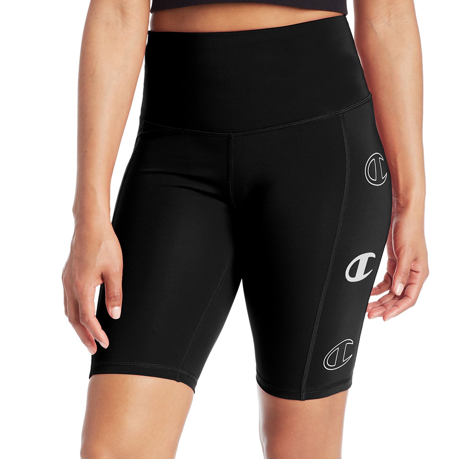high waisted cycling shorts sports