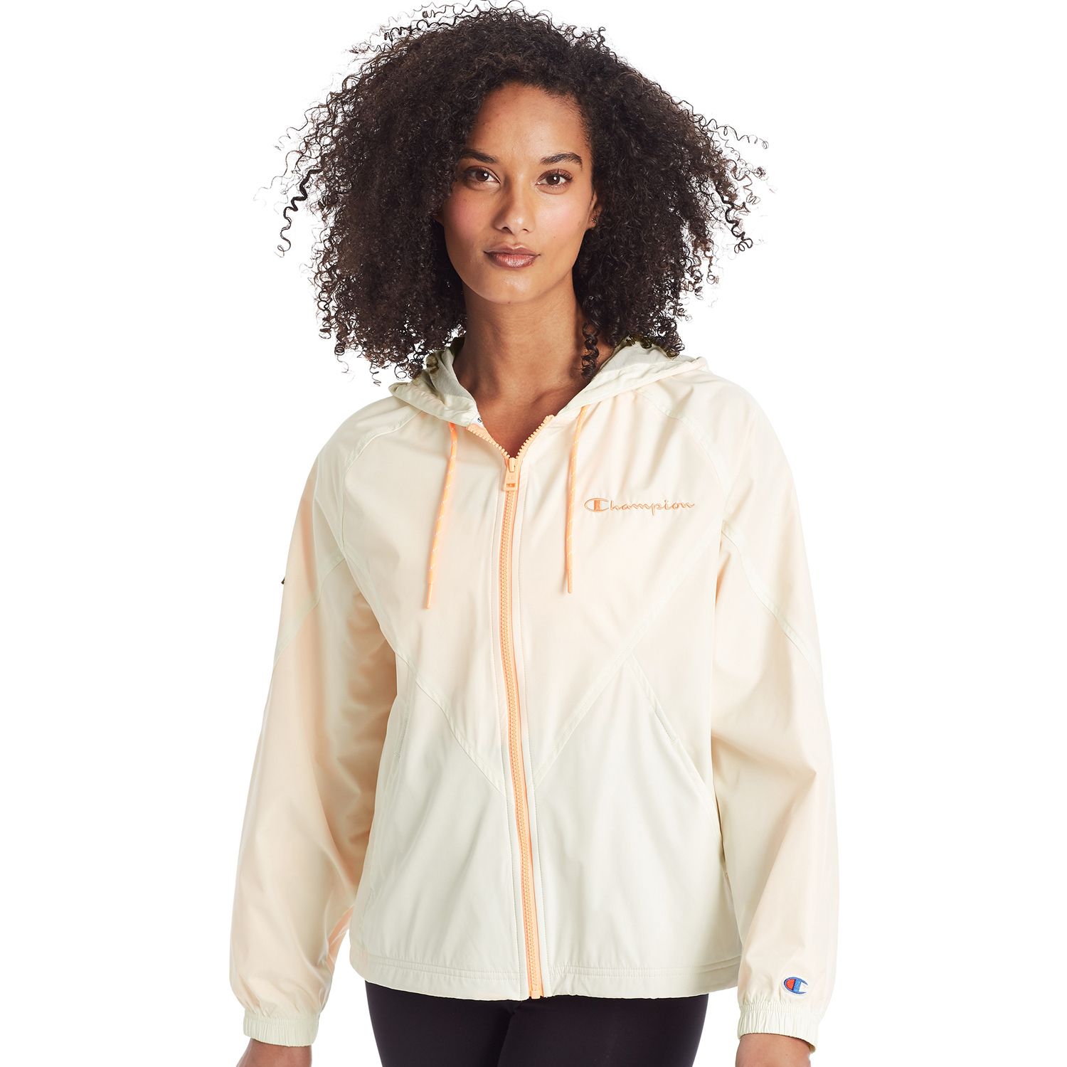 women's champion windbreaker jacket