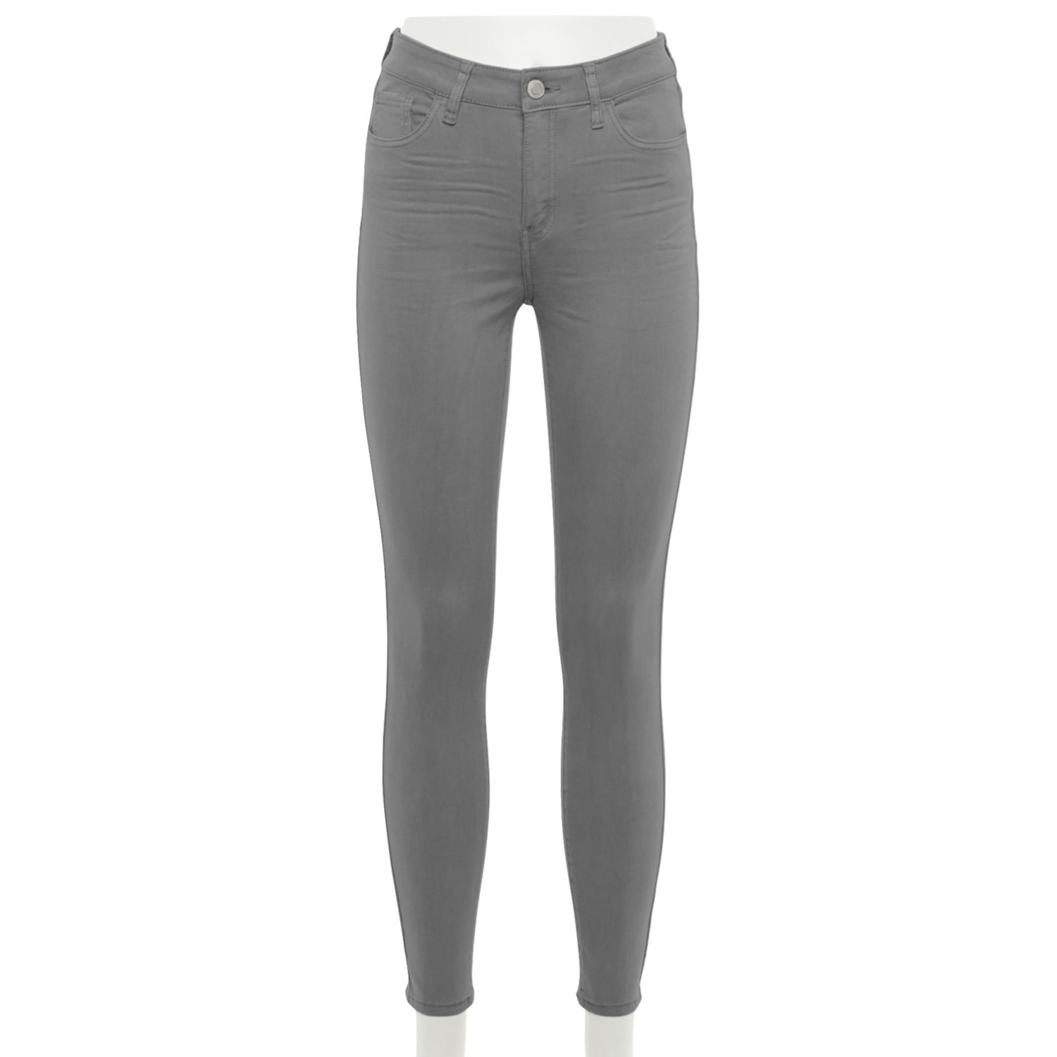 women's gray jeggings