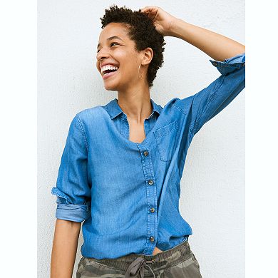 Women's Sonoma Goods For Life® Essential Fall Button-Down Shirt