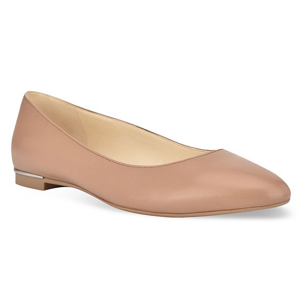 Nine West Corrine Women's Leather Ballet Flats