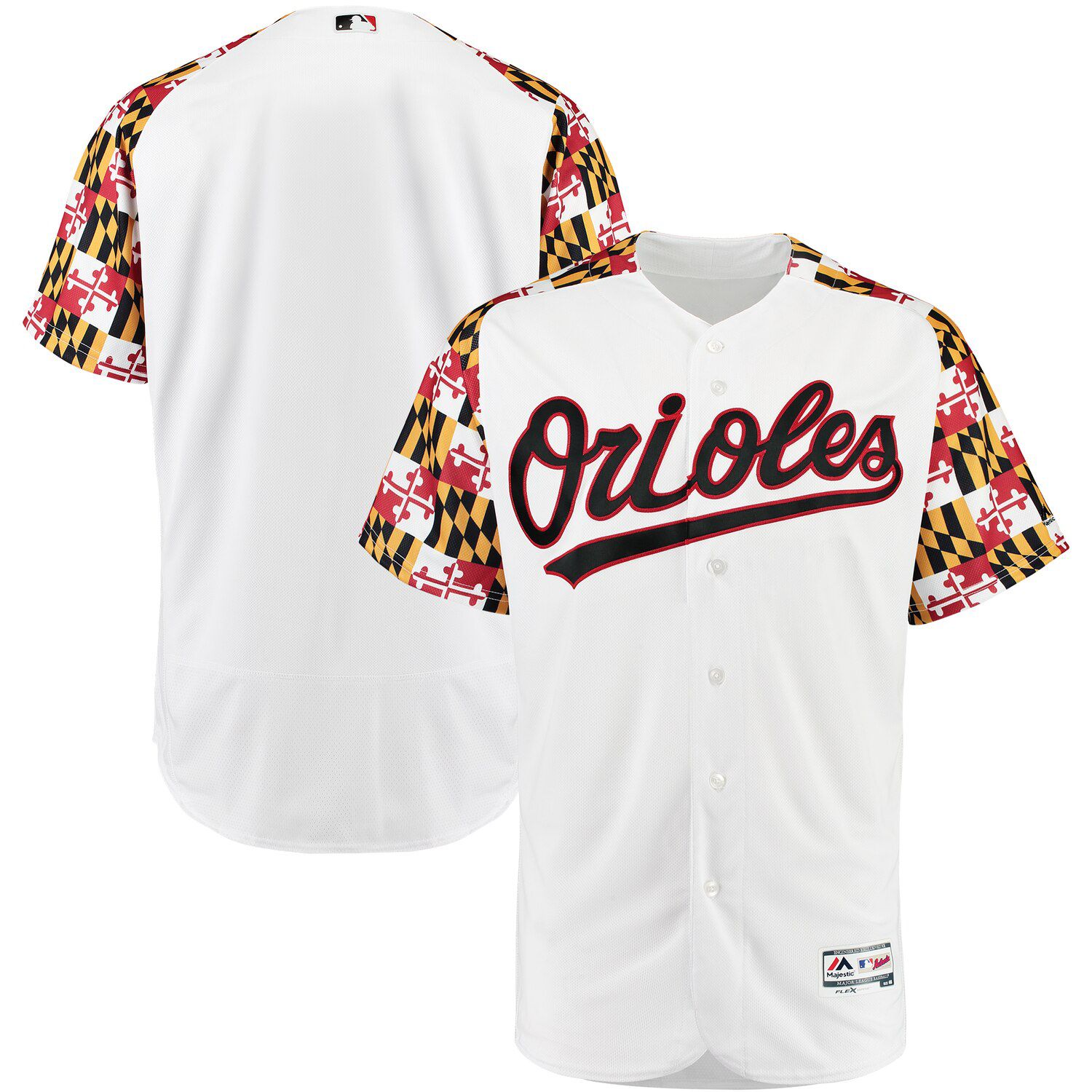 white orioles jersey