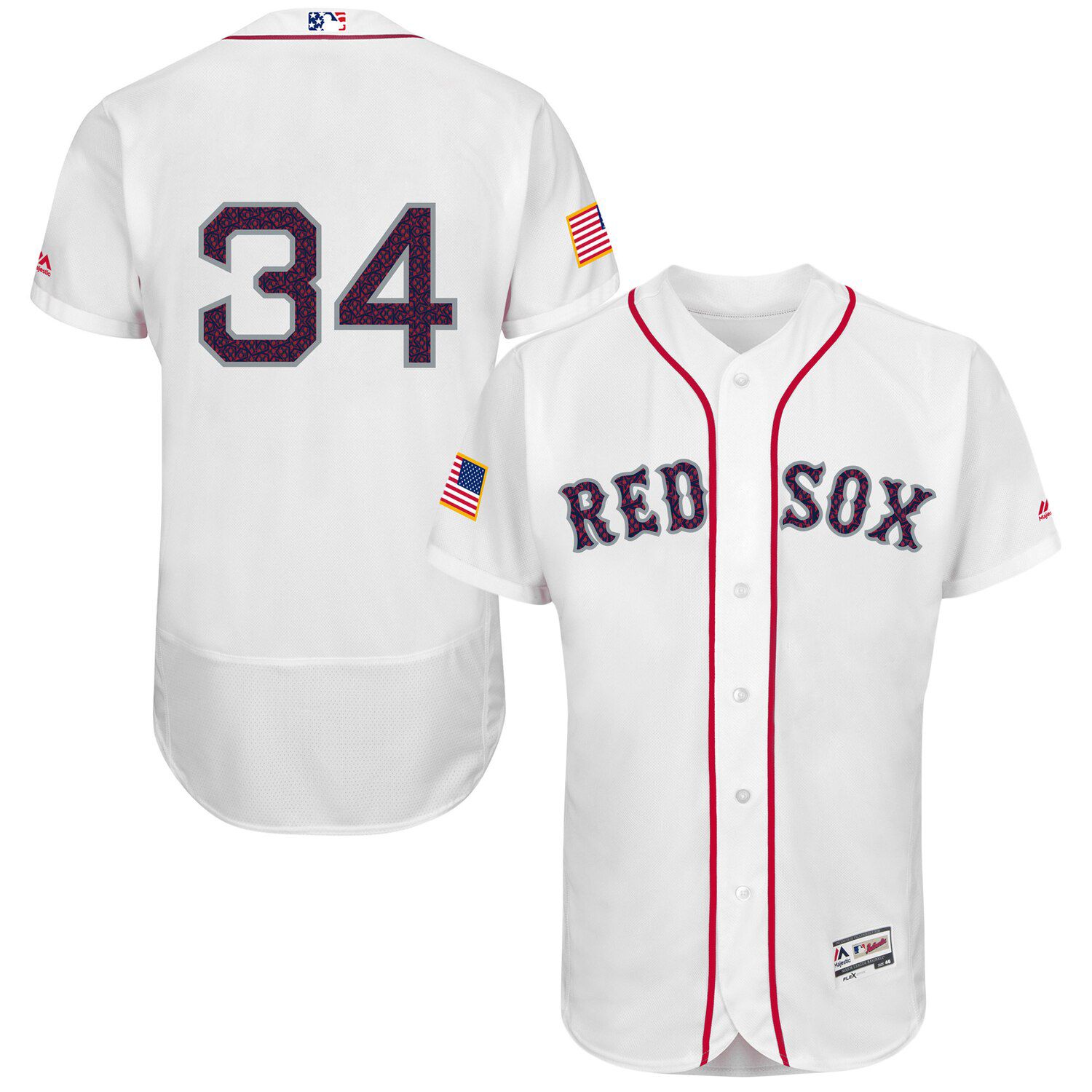 david ortiz white jersey