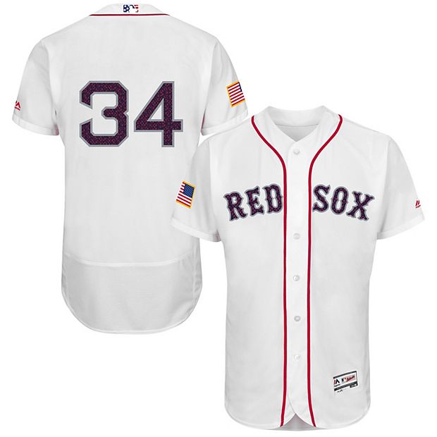 Men's Boston Red Sox David Ortiz Majestic Home White Official Cool