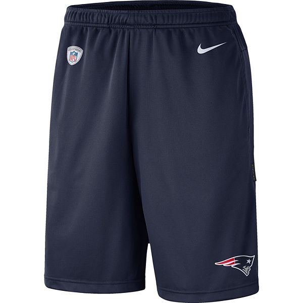 New England Patriots Nike Sideline Coaches Performance Shorts - Navy