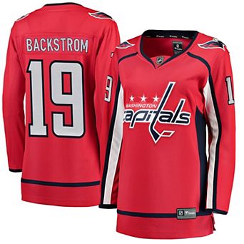 Women's Fanatics Nicklas Backstrom Red Home Breakaway Player Jersey