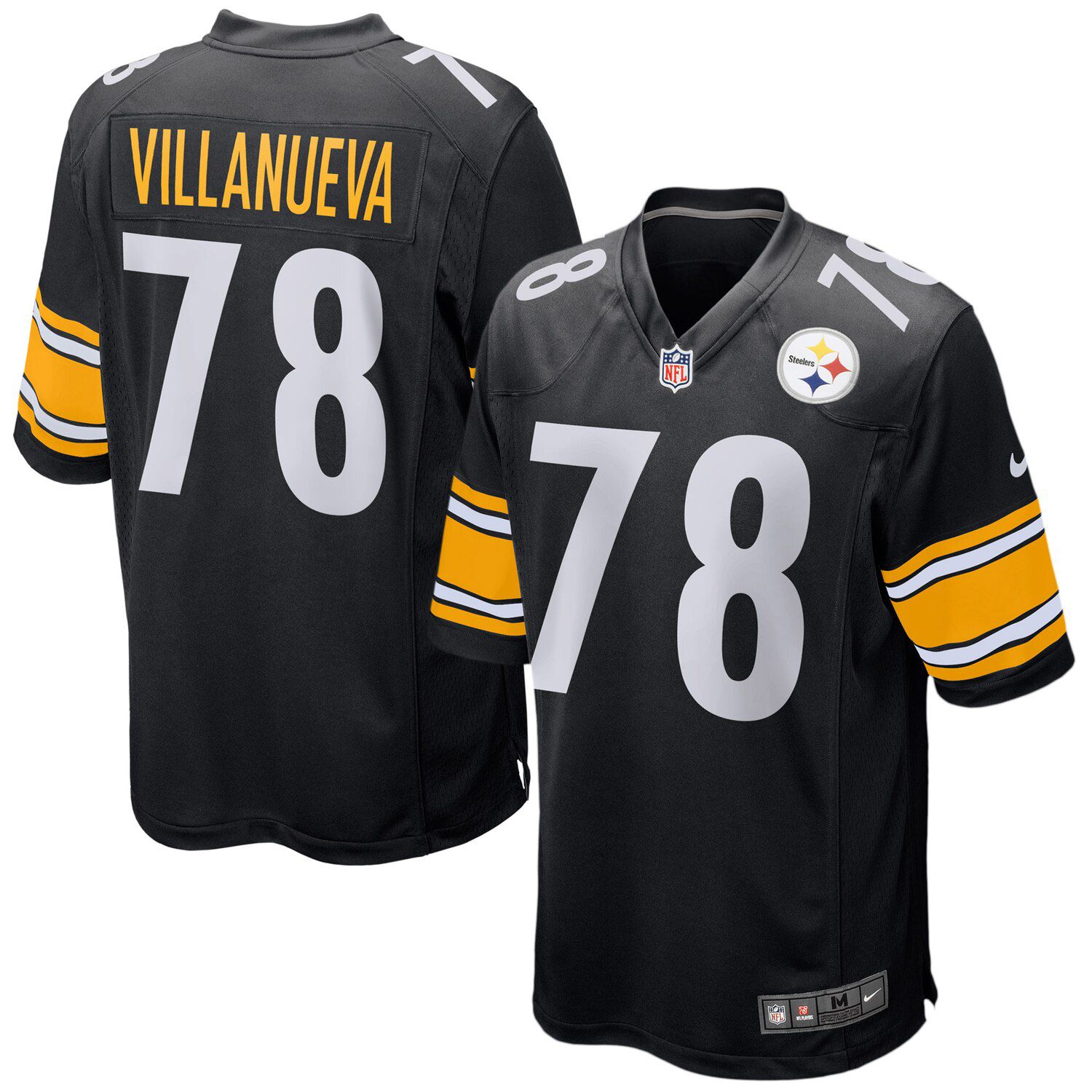steelers jersey youth large