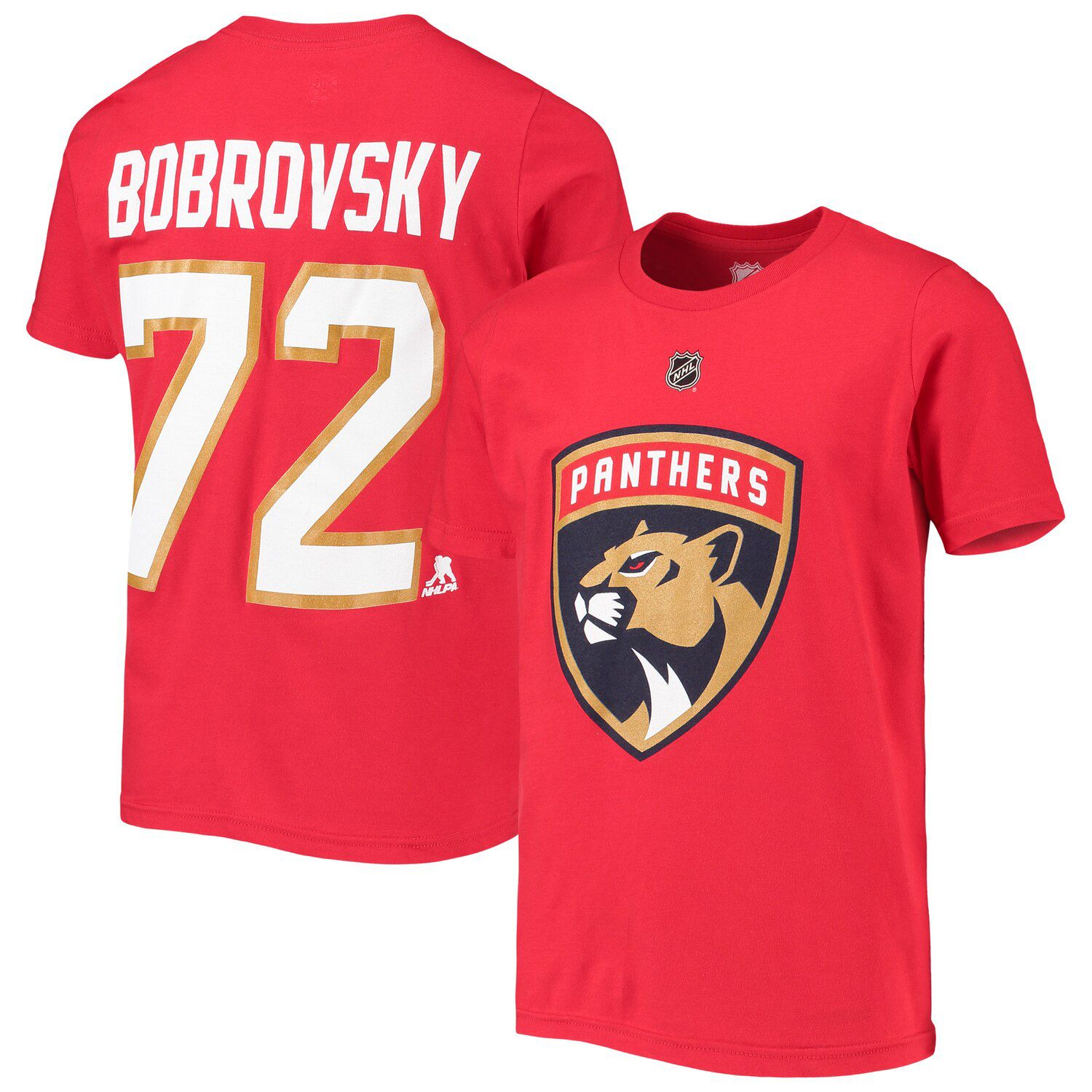 Sergei Bobrovsky Red Florida Panthers 