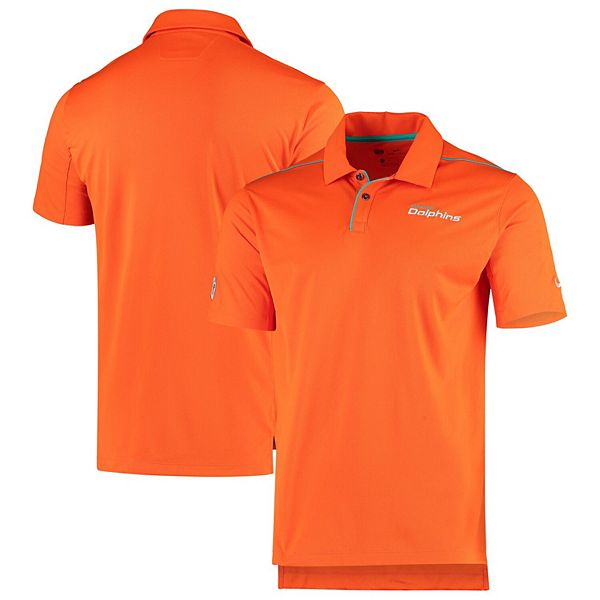 Miami Dolphins Nike Sideline Team Issue Performance Polo - Orange