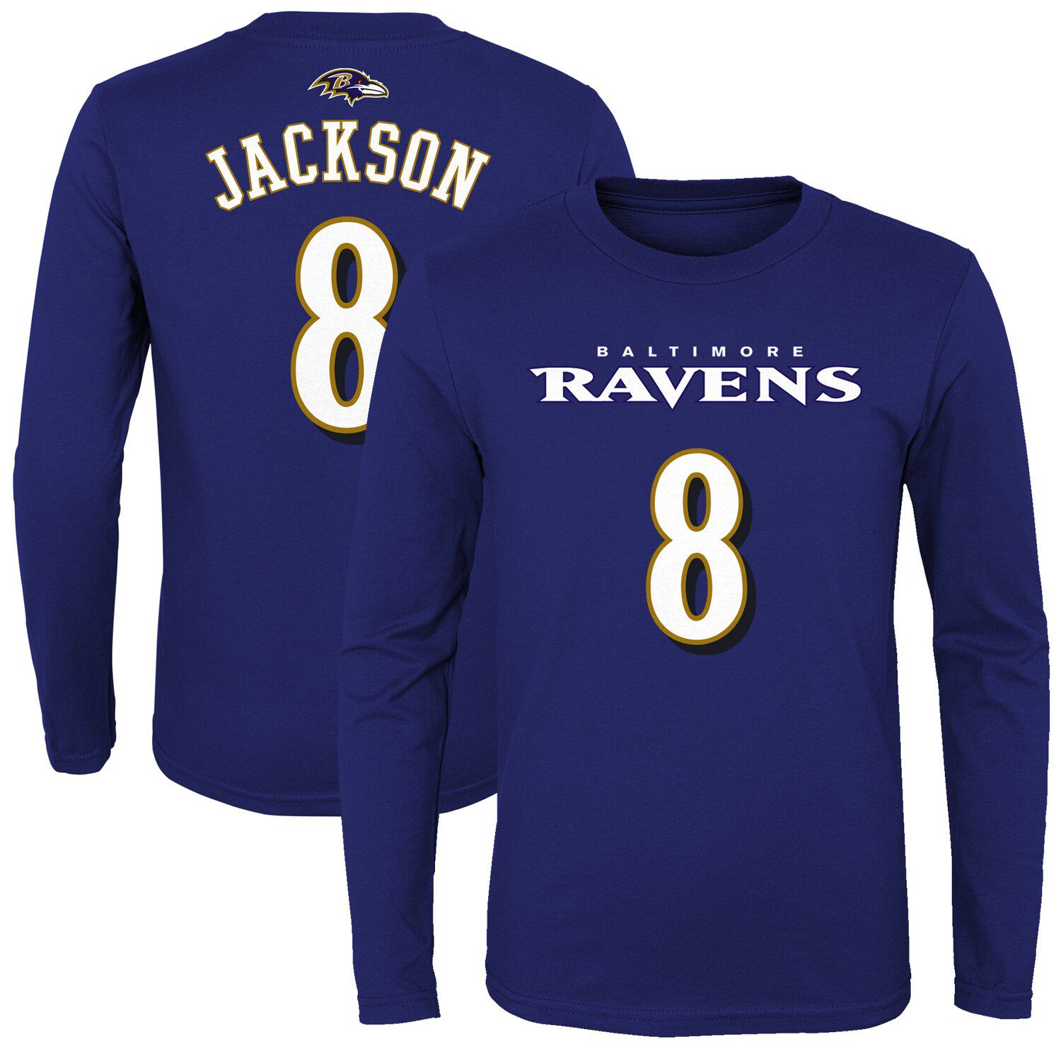 lamar jackson long sleeve jersey