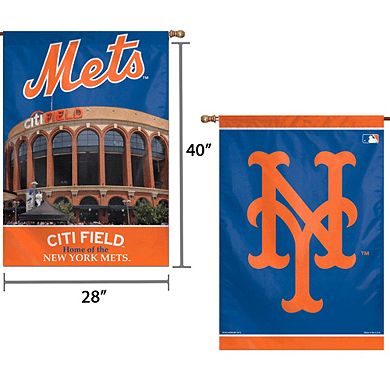 New York Mets 28'' x 40'' Double-Sided Banner