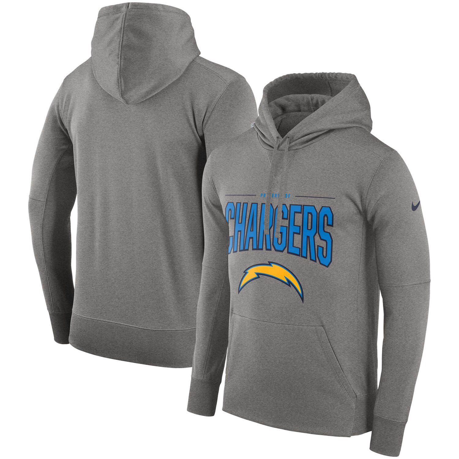 chargers pullover hoodie