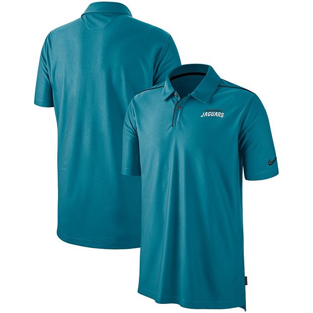 Jacksonville Jaguars Nike Sideline Team Issue Performance Polo - Teal