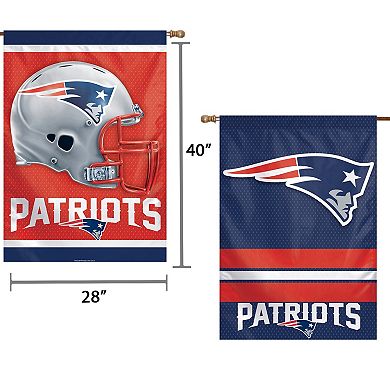 New England Patriots Double-Sided 28'' x 40'' Banner