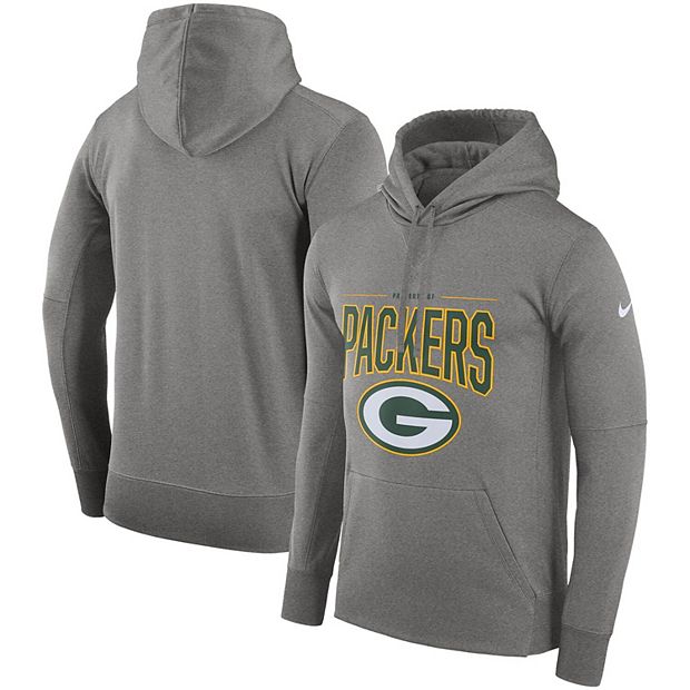 Men's Nike Gray Green Bay Packers Sideline Property of Performance